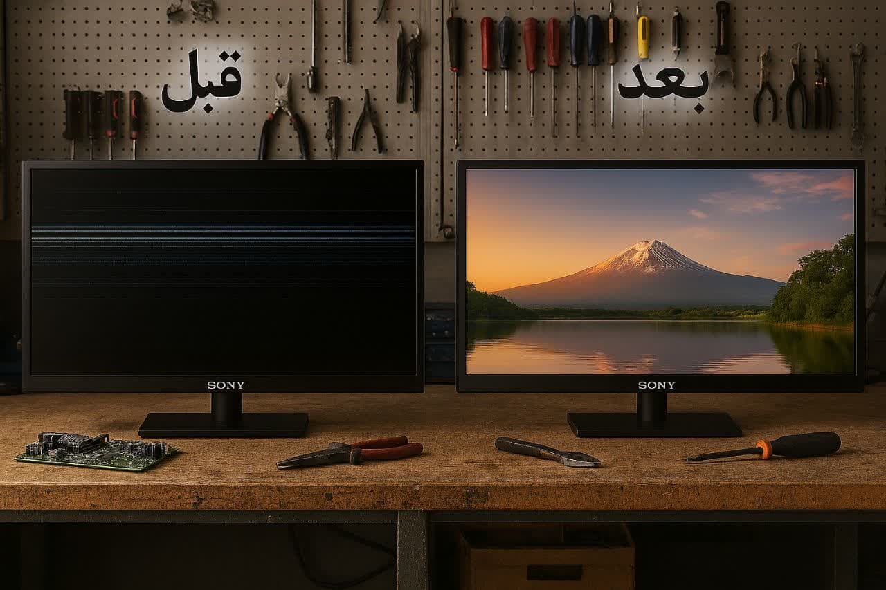 علت خاموش روشن شدن تلویزیون سونی