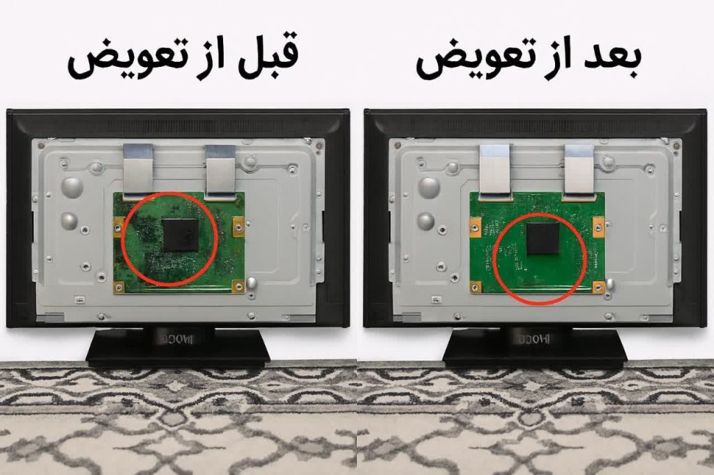 تعمیر برد تیکان